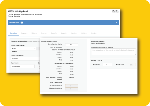 Curriculum Management & Catalog